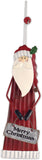 Metal Santa Ornament