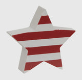 Set of 2 Fourth of July Stars and Stripes Star Sitters