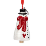 Remembrance Snowman Mini Bell Ornament