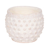 White Terracotta Bubble Planter
