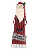 Metal Santa Ornament