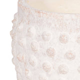 White Terracotta Bubble Planter