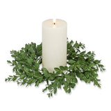Boxwood 9" Candle Ring