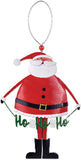 Ho Ho Ho Santa Ornament