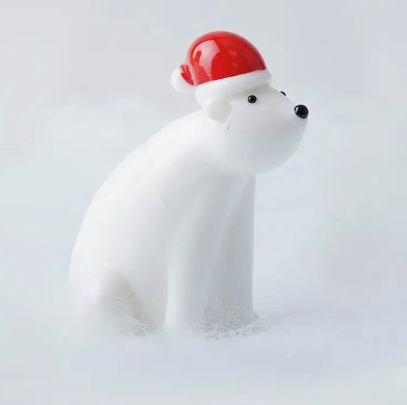 Artisan Glass Polar Bear