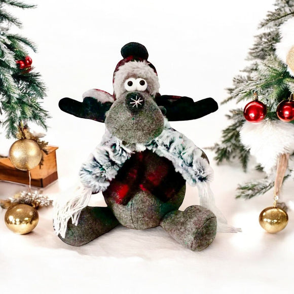 Small Rocky the Moose Plush