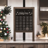 Magnetic Countdown To Christmas Easel