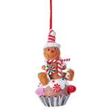 Cupcake Gingerbread Ornament.