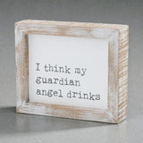 Guardian Angel Framed Sign
