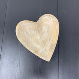 Mango Wood Heart Tray.