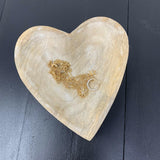 Mango Wood Heart Tray.