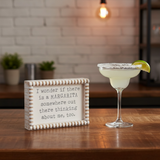 Margarita Beaded Box Sign