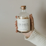 Safety Matches in Apothecary Jar.