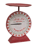 North Pole Baking Co Red Metal Joy Scale.