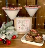 Faux White Chocolate Peppermint Martini (Single).