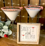 Faux White Chocolate Peppermint Martini (Single).