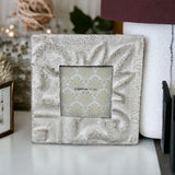 Embossed Metal 4x4 Picture Frame