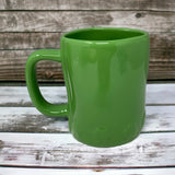 Rae Dunn Shamrock Green Lucky Charm Mug