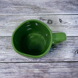 Rae Dunn Shamrock Green Lucky Charm Mug