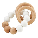 Silicone Teether (White).