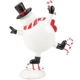 Skating Snowman Figurine