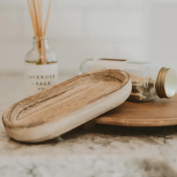 Rustic Wood Tray.