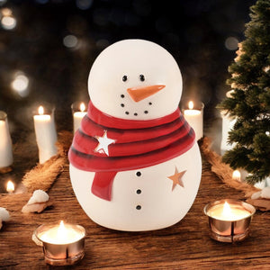 Snowman Tea Light Holder