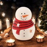 Snowman Tea Light Holder