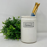 White Cottage Stoneware Co. Half Pint.