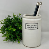 White Cottage Stoneware Co. Half Pint.