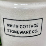 White Cottage Stoneware Co. Half Pint.