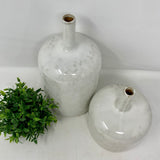 Set of 2 Stoneware Vases.