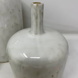 Set of 2 Stoneware Vases.