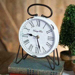 Tabletop Vintage Inspired Clock.