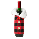 Red & White Buffalo Check Wine Sweater.