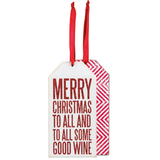 Merry Christmas To All... WIne Tag.