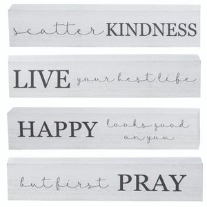 Words of Encouragement Tabletop Signs