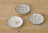 Arabesque And Stripes Trinket Plates