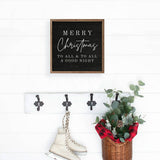 Merry Christmas To All Wall Sign