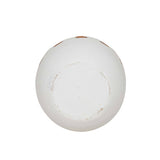 Galiot Round Cutout White Terracotta Planter Pot