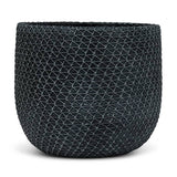 Mesh Texture Cement Planter