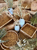 Round Handled Water Hyacinth Tray (LG)