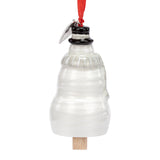 Xoxo Snowman Red Heart Mini Bell Ornament